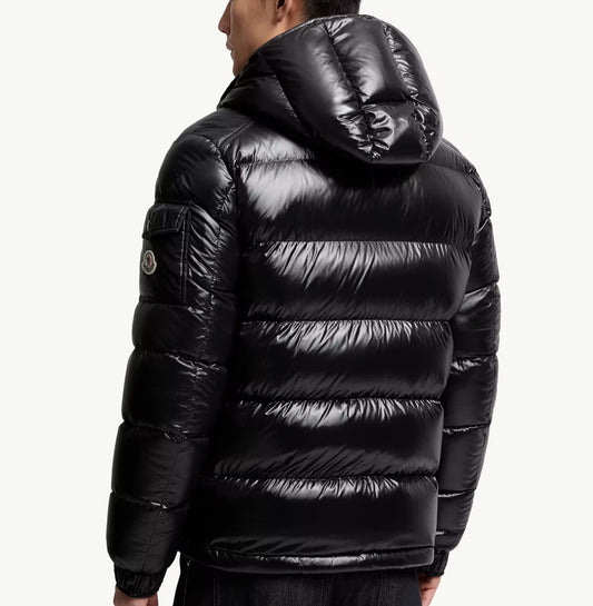 Moncler Maya Hooded Short Down Jacket