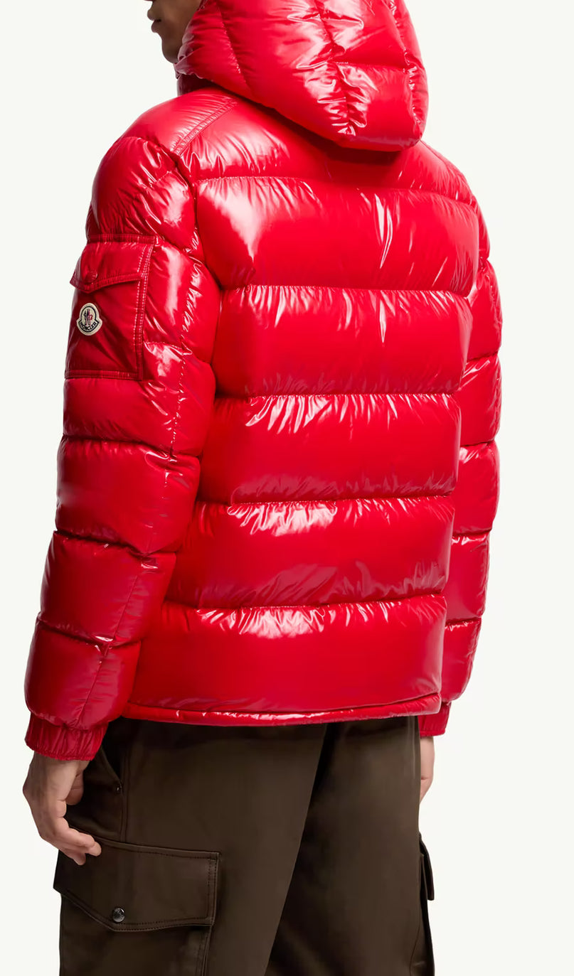 Moncler Maya Hooded Short Down Jacket