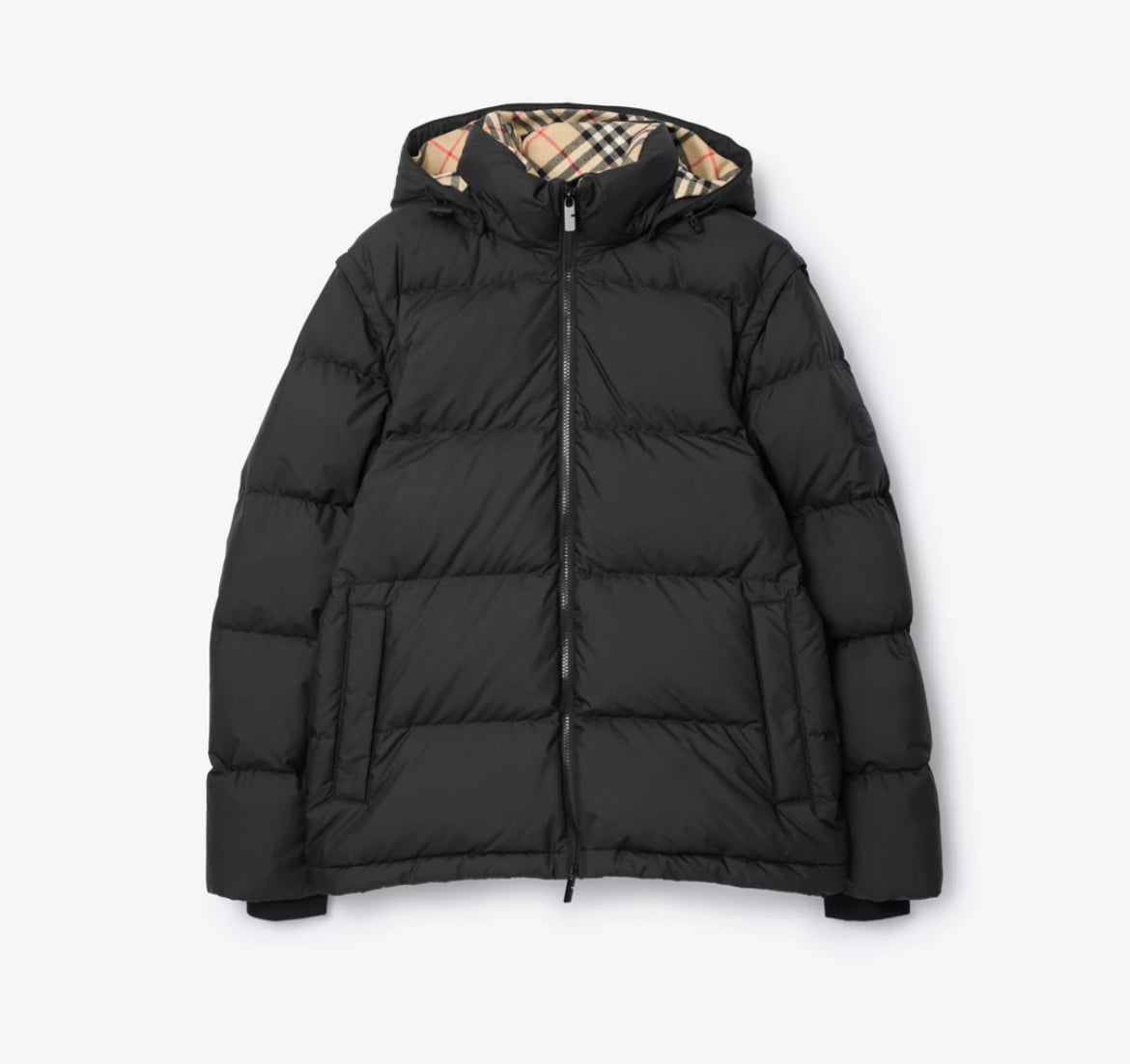 Burberry Detachable Sleeve Puffer Jacket