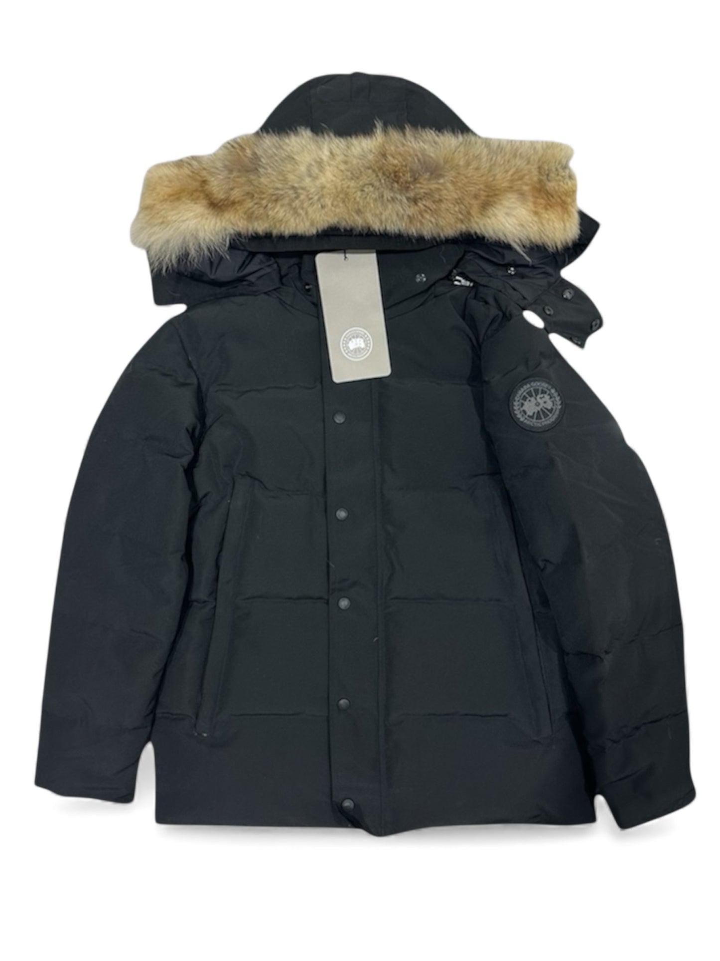 Canada Goose Black Badge Wyndham Parka Fur Jacket - RRP £1275